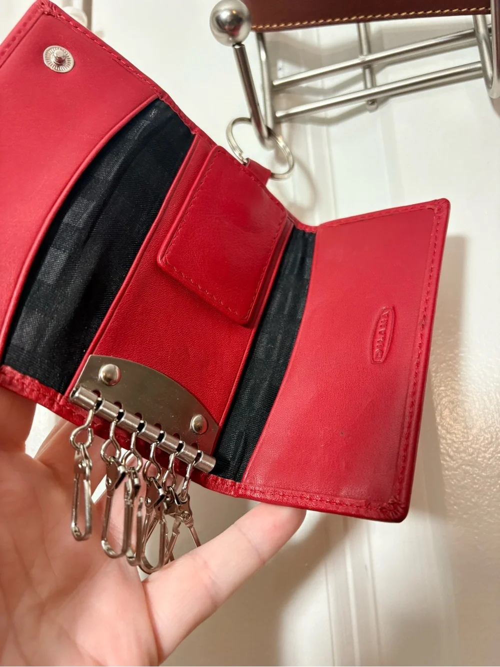 ❤️ 1993 Coach Sheridan Stewart Crossbody Bag + Vintage Key Case